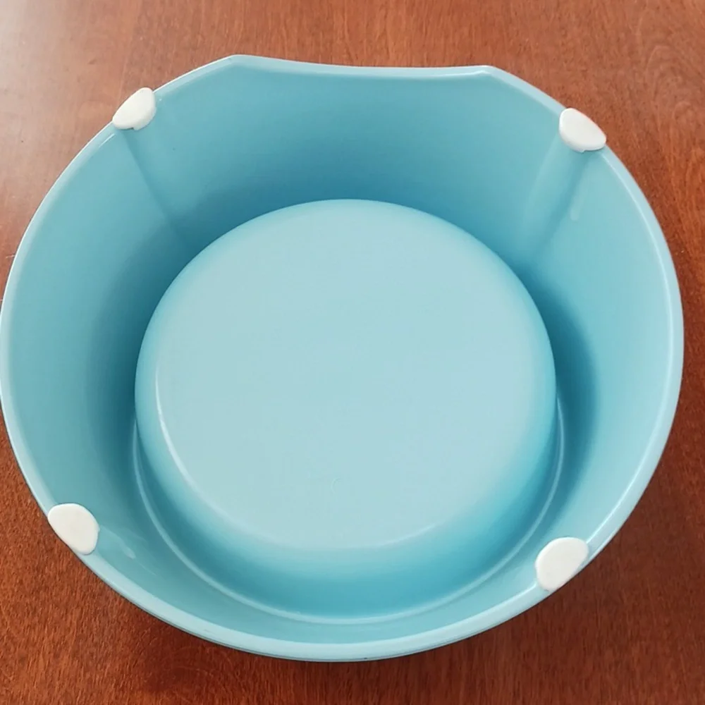 Van Ness Light Blue Cat Bowl